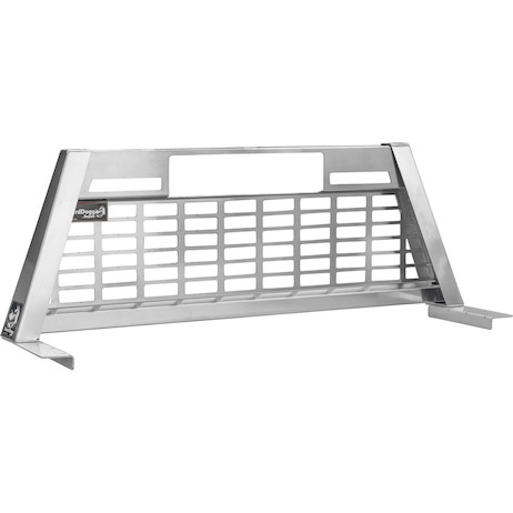 Gloss White Aluminum GuardDogg® Pick-Up Truck Headache Rack with Mounting Brackets
